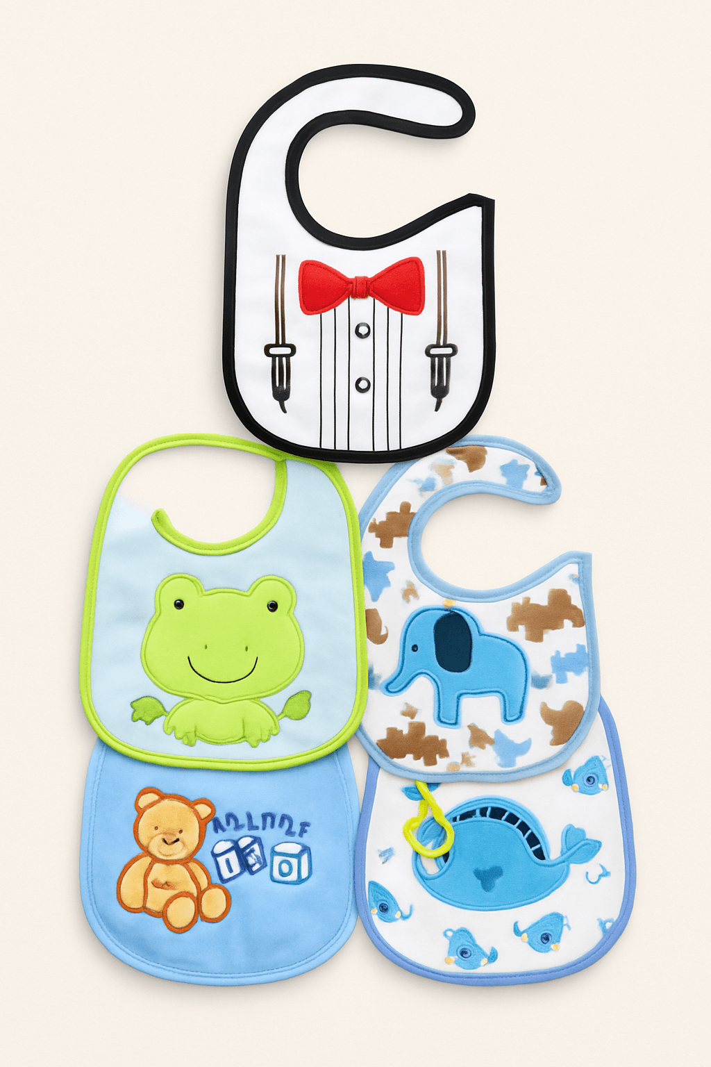 Baby Bibs Pack OF 5 KDS 029