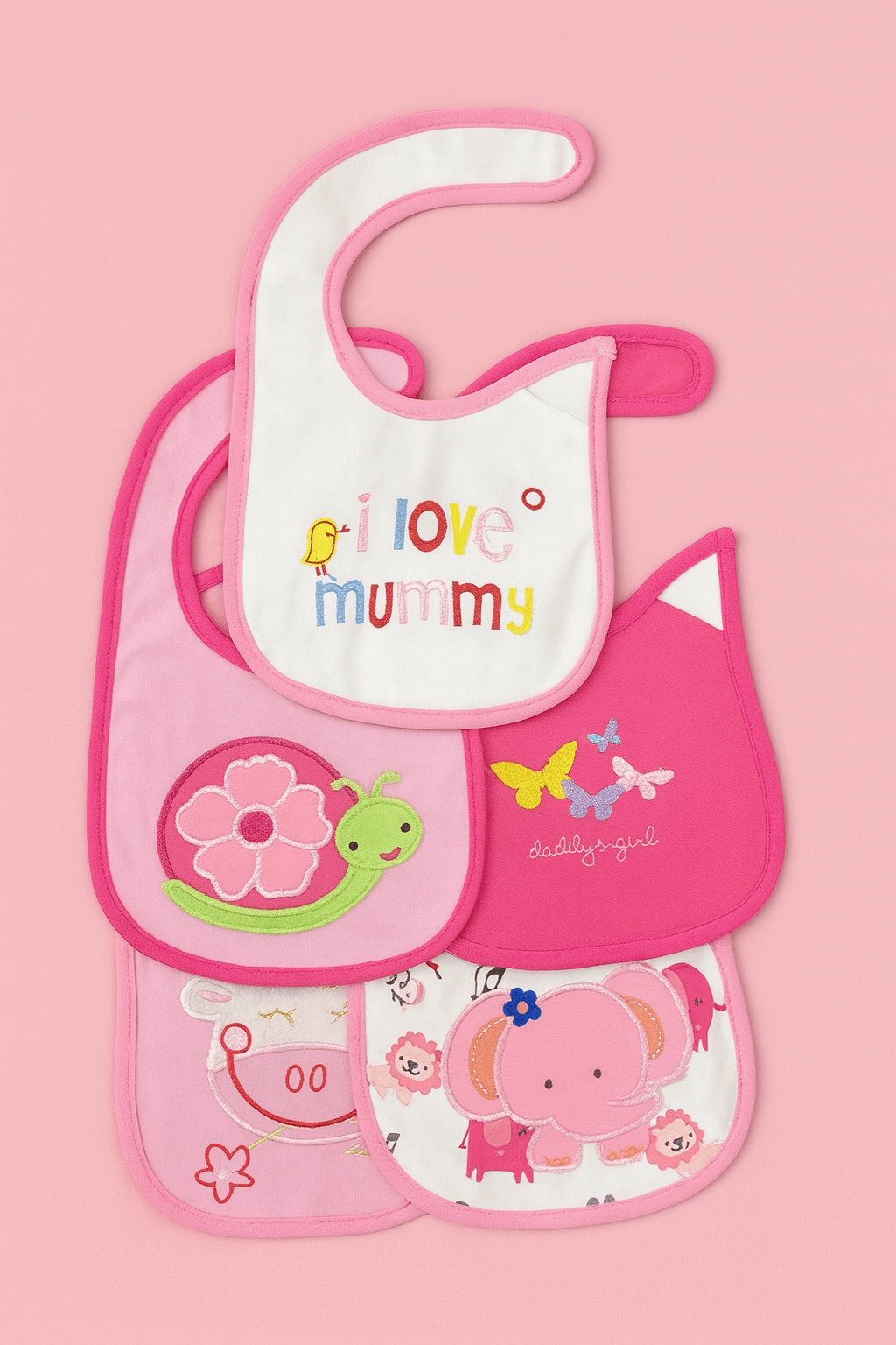 Baby Bibs Pack OF 5 KDS 030