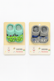 Tiny Treads Delight Baby Anti-Slip Socks  Pack of 2 KDS 016
