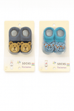 7Tiny Treads Delight Baby Anti-Slip Socks  Pack of 2 KDS 017