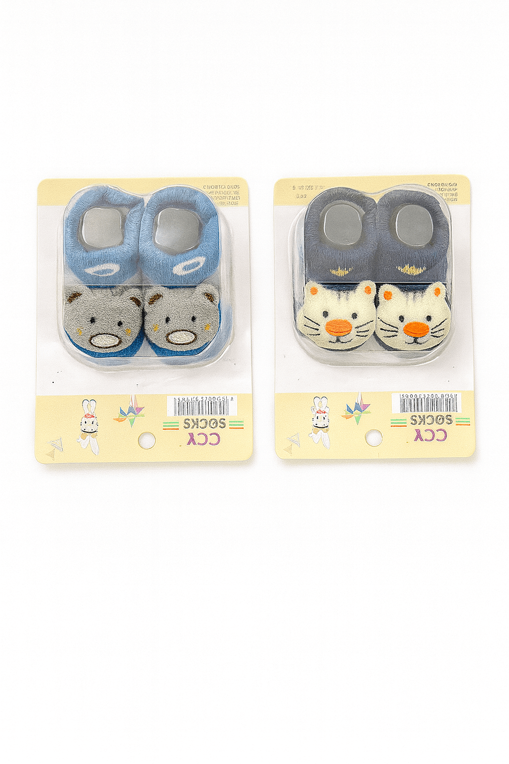 Tiny Treads Delight Baby Anti-Slip Socks  Pack of 2 KDS 018