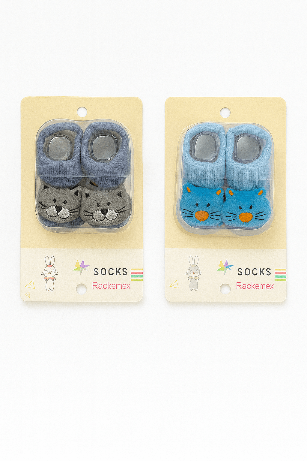 Tiny Treads Delight Baby Anti-Slip Socks  Pack of 2 KDS 022