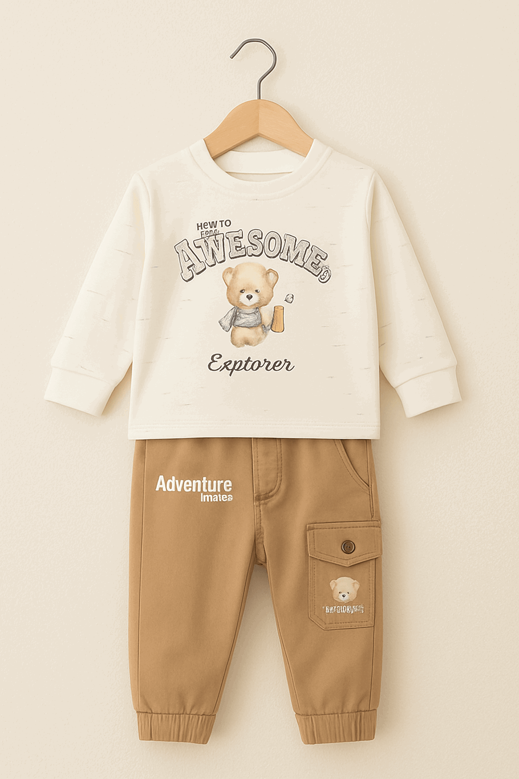 Baby Sweat Shirt & Pajama Set 046