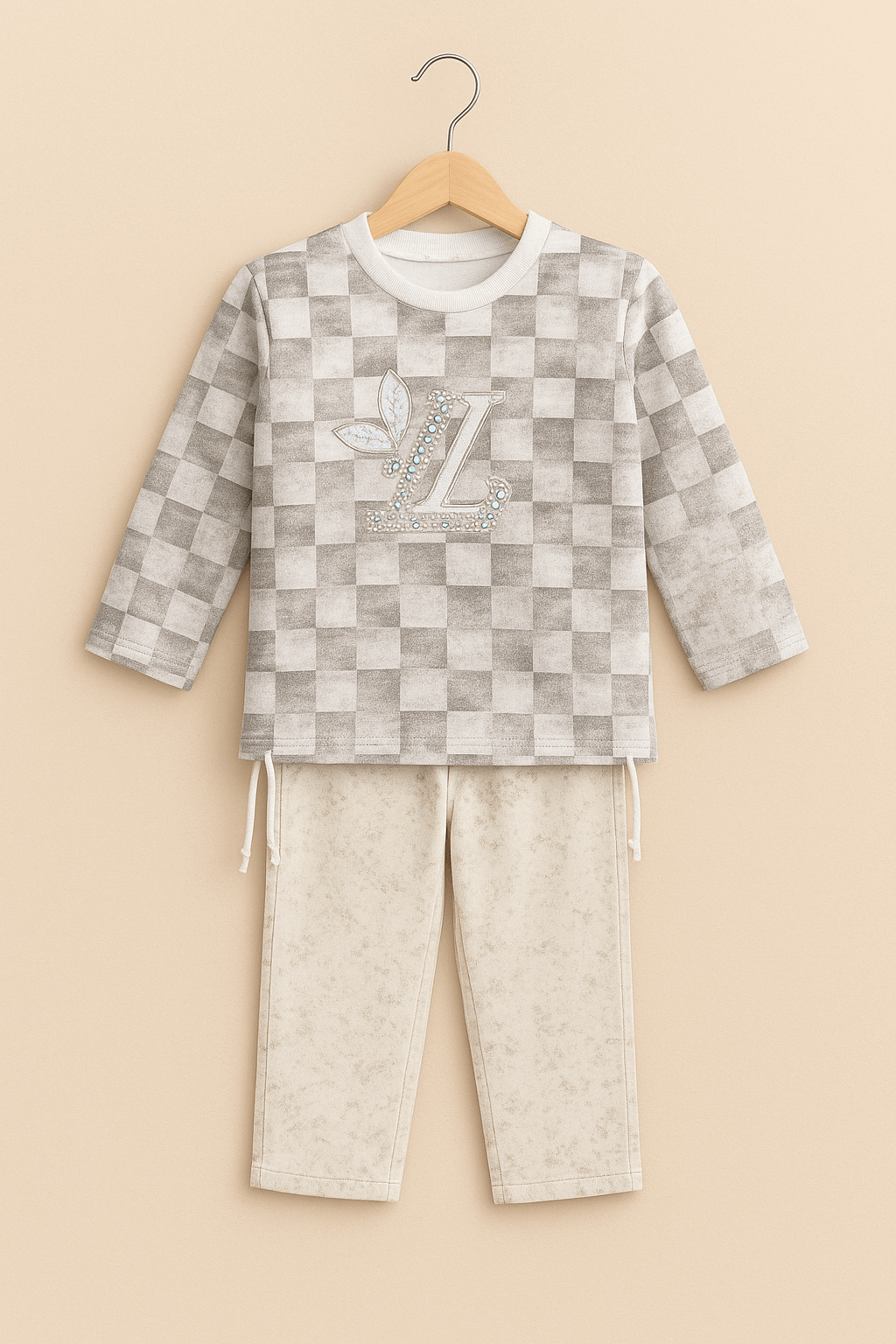 Girl Sweat Shirt Trouser Set KDC 048