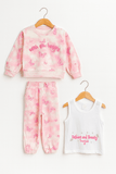 Baby Embroidered Shirt & Pajama Set KDC 049