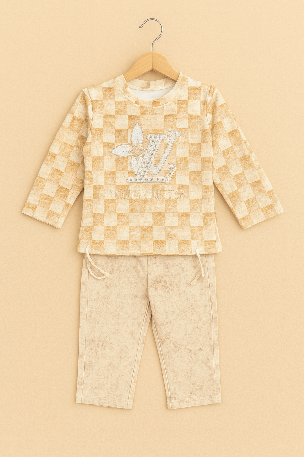 Girl Sweat Shirt Trouser Set KDC 048