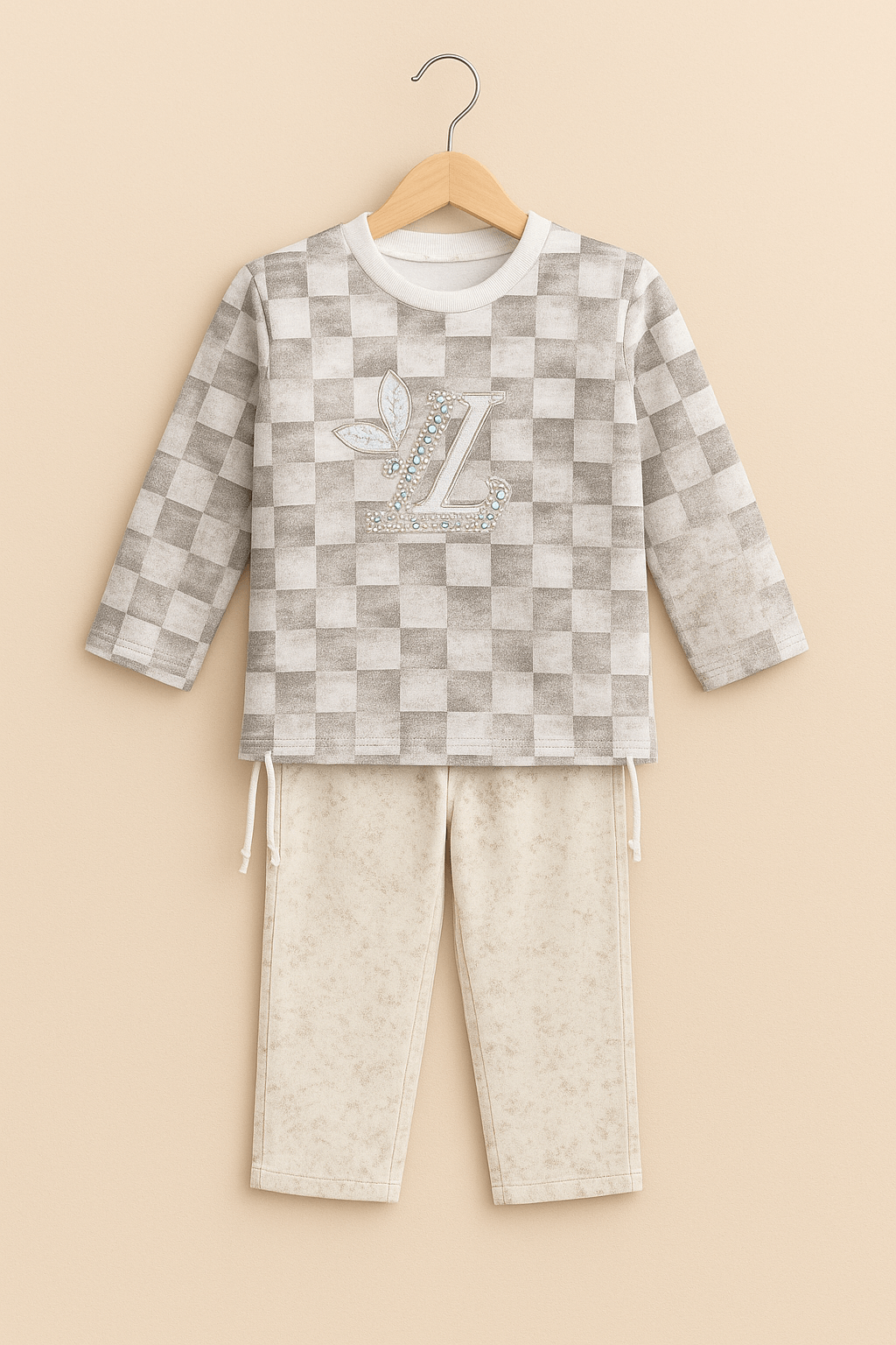 Girl Sweat Shirt Trouser Set KDC 048