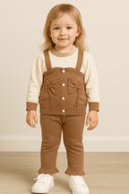 Girls Woolen Sweater & Pajama Set KDC 015