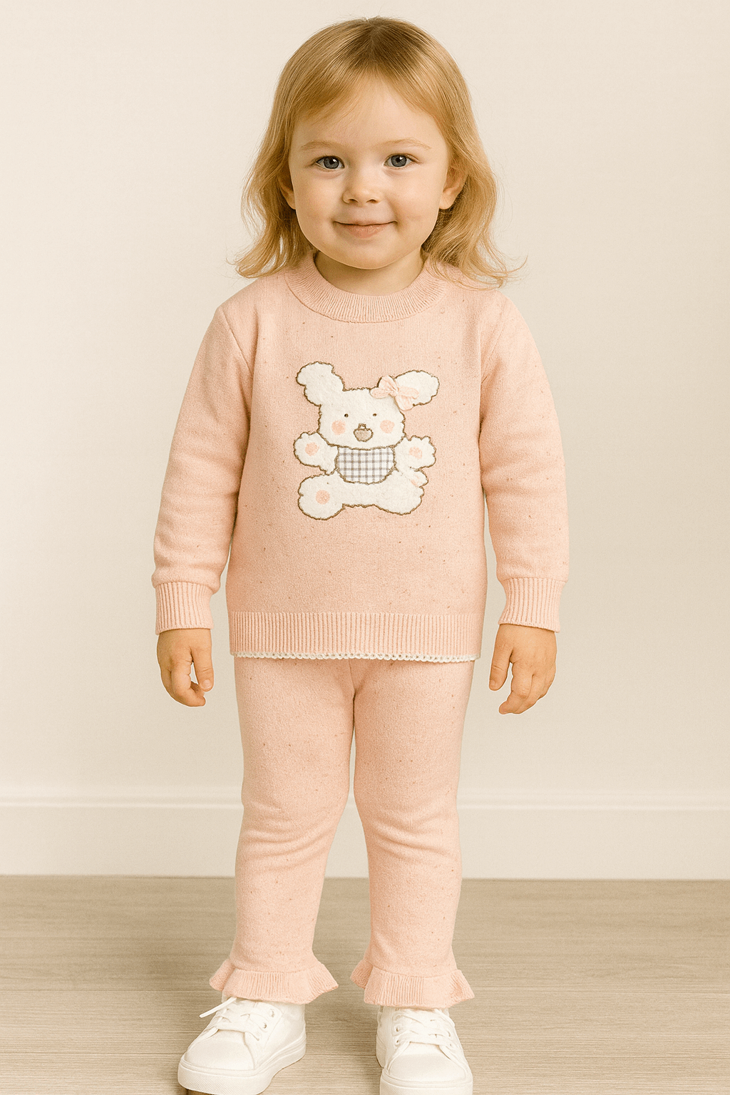 Girls Woolen Sweater & Pajama Set KDC 021