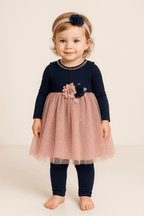 4 Pcs Girl Fancy Frock KDS 51