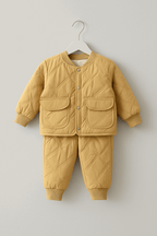 2 Pcs Quilted Jacket Set KDC 018