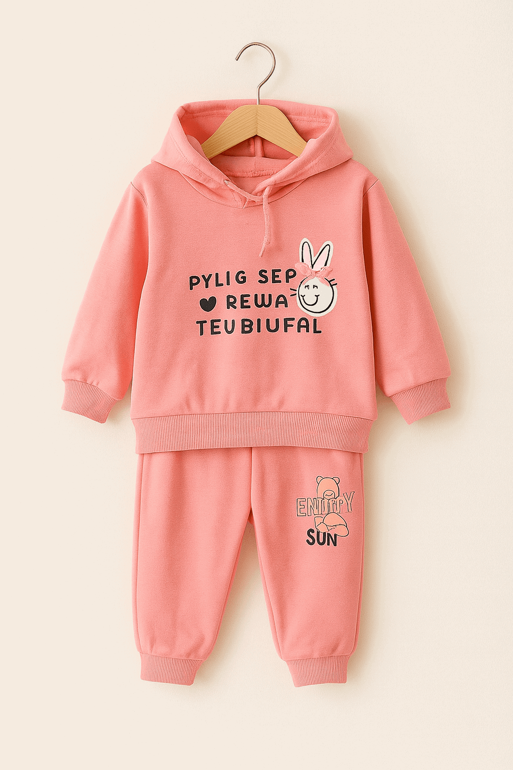 baby Girl Winter Hoodie Pajama KDC 018