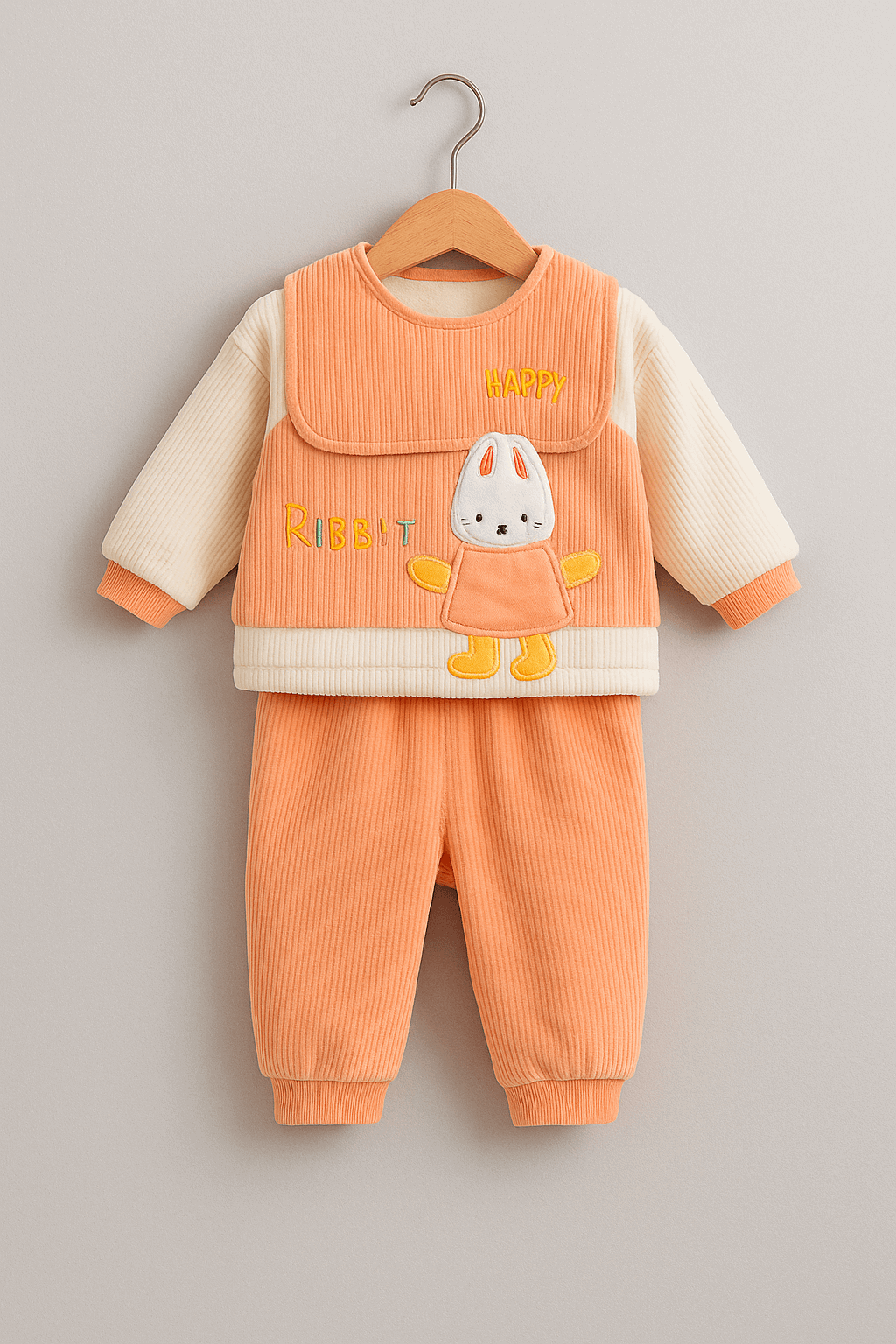 Winter Little Joy Outfit  Light Yellow KDC 022