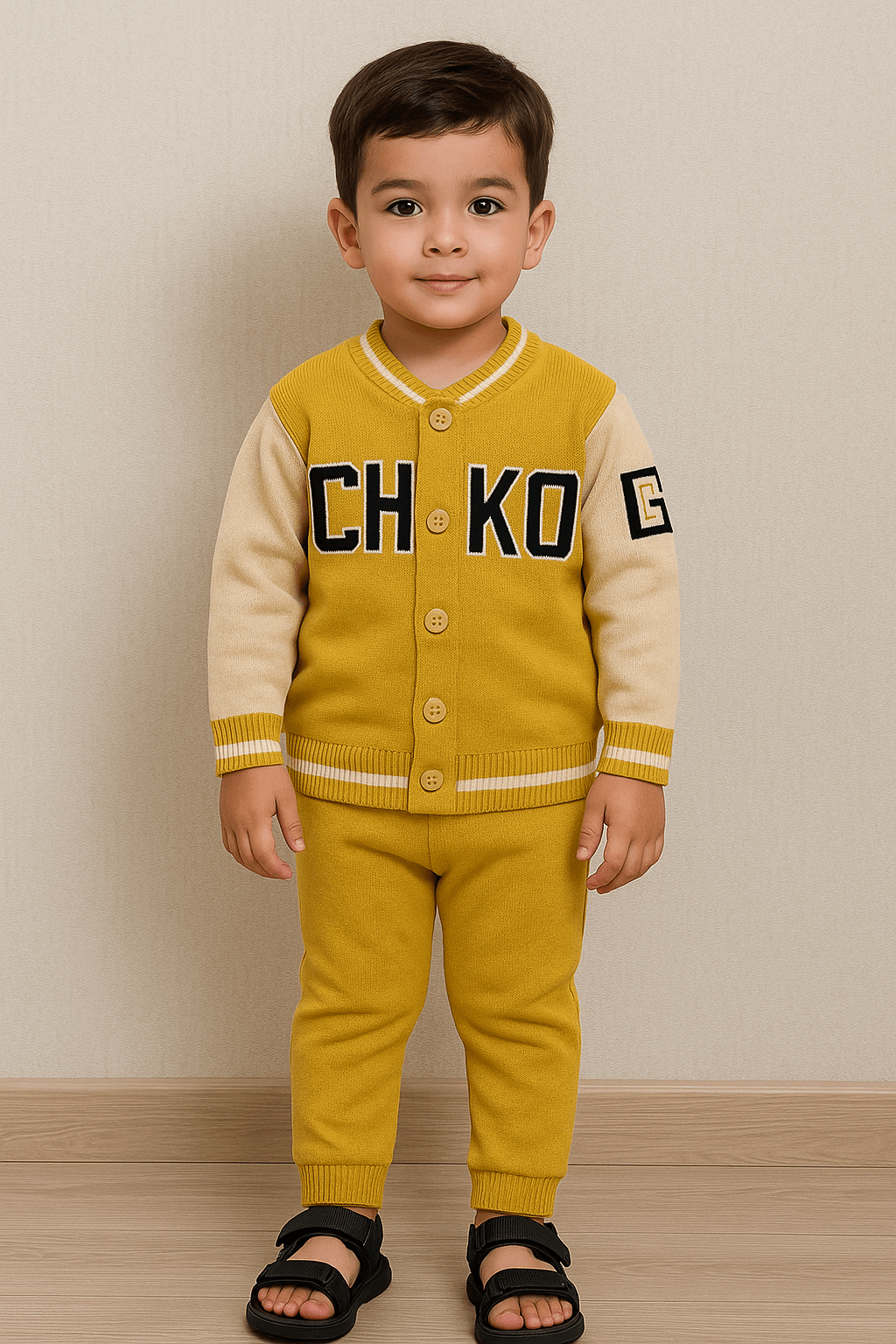 Baby  Woolen Sweater & Pajama Set KDC058