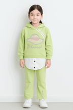 Girl Hoodie Shirt Trouser KDC 039
