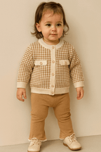 Baby Woolen Shirt & Pajama Set 043