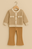 Baby Woolen Shirt & Pajama Set 043