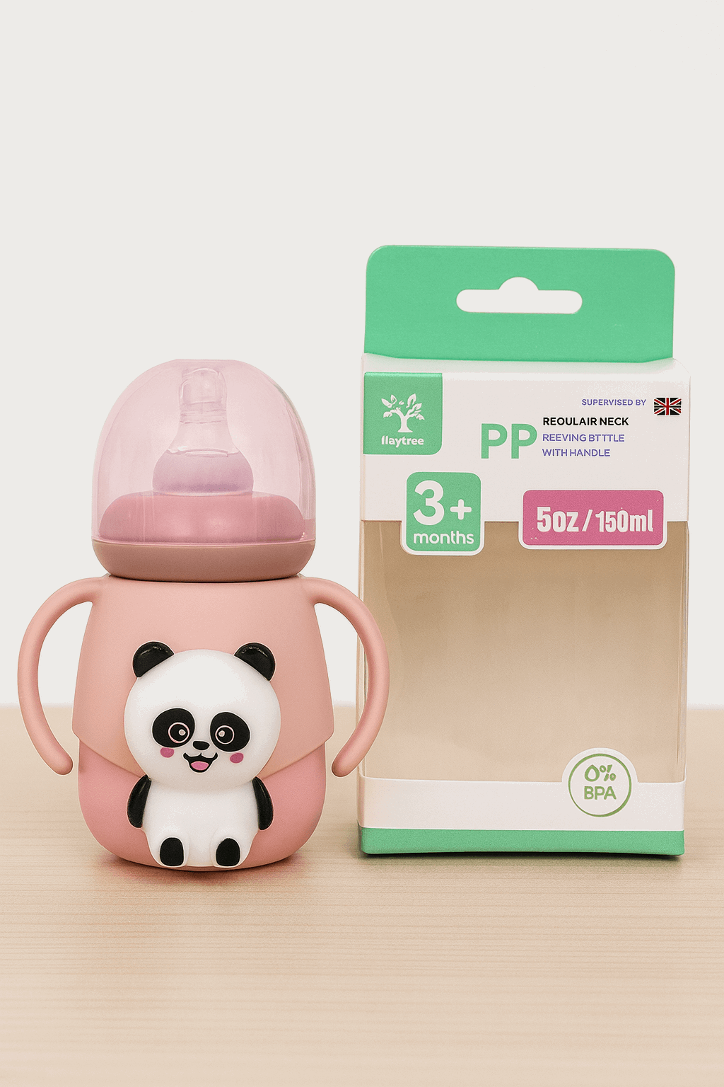 Baby PP Feeding Bottle Pink KDC 014