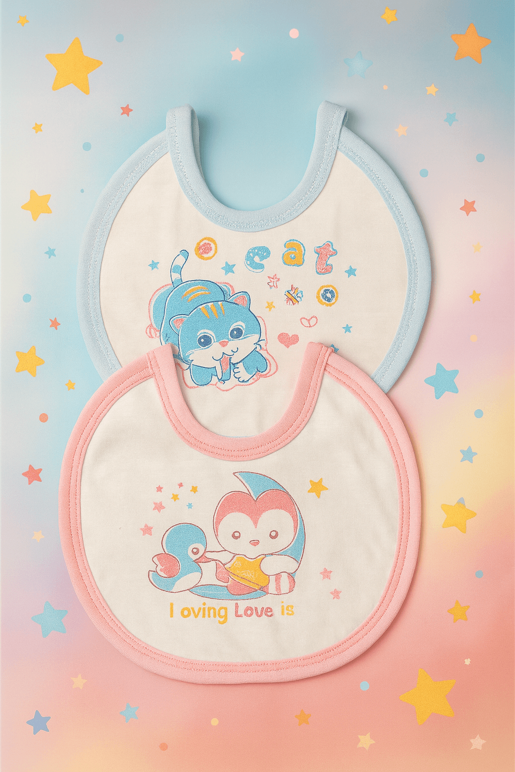 Baby Bibs Pack OF 2 KDS 032