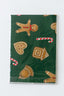 Baby Changing Sheet Festive Gingerbread Wrapping Paper Design