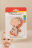 Giraffe Shape Silicone Teether Flexible and Durable Chewable
