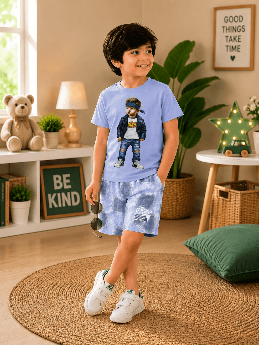 Little Rockstar Summer Outfit