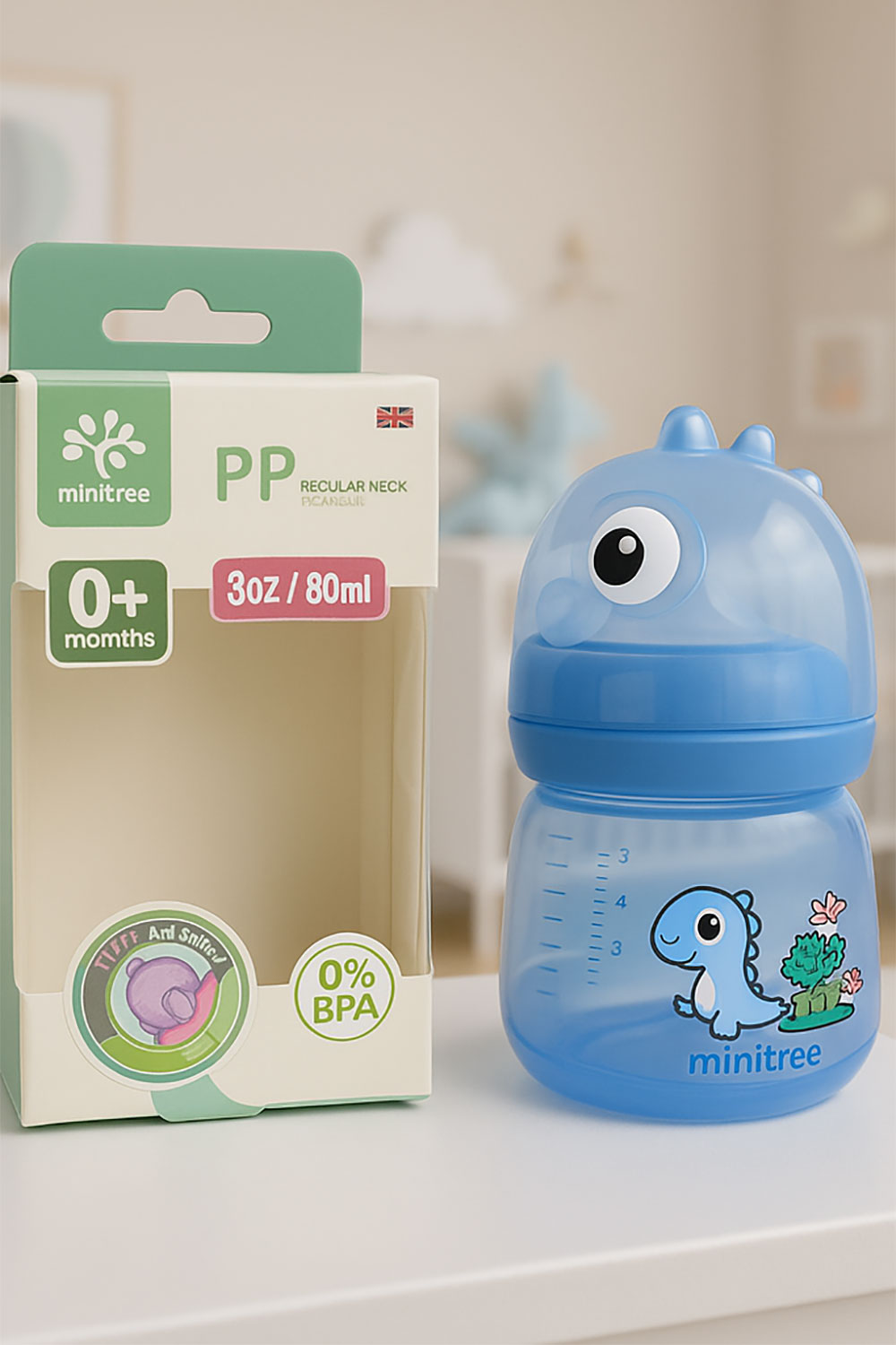 MiniTree Recular Neck Bottle Blue