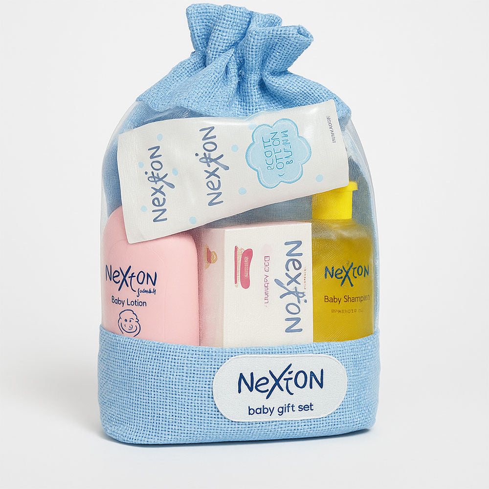 Nexton New Born Gift Set, 6 Pieces, Blue