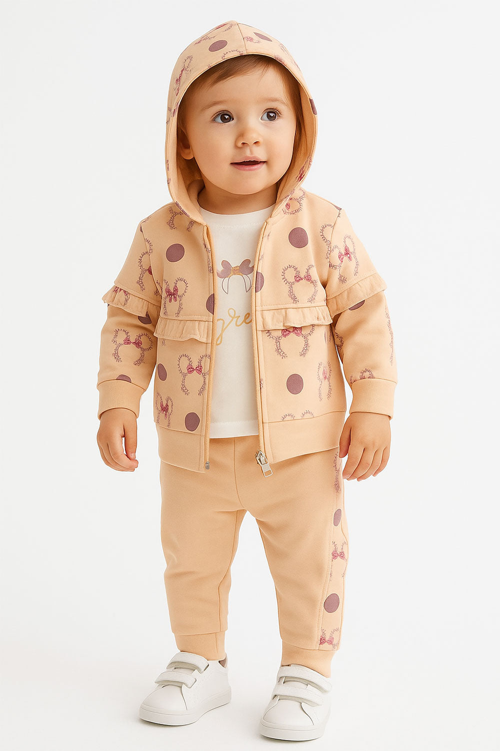 3 Pcs Forest Baby Hoodie