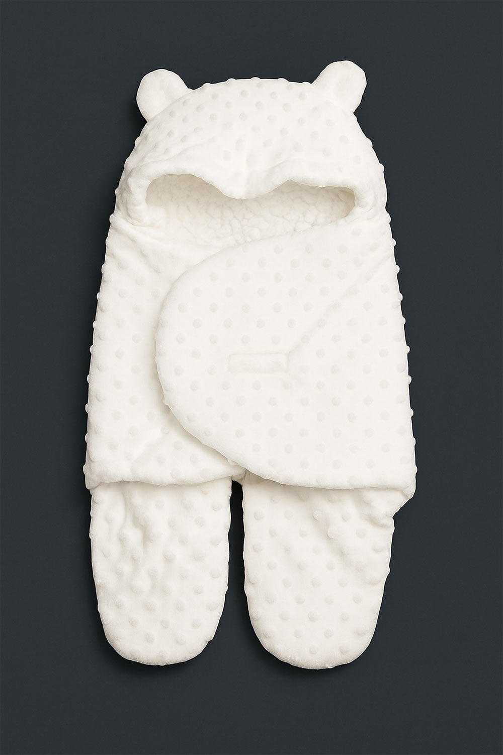 Snowy Bear Winter Swaddling Blanket