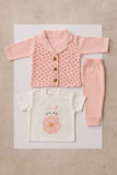 3 Pcs Cutie pink Outfit