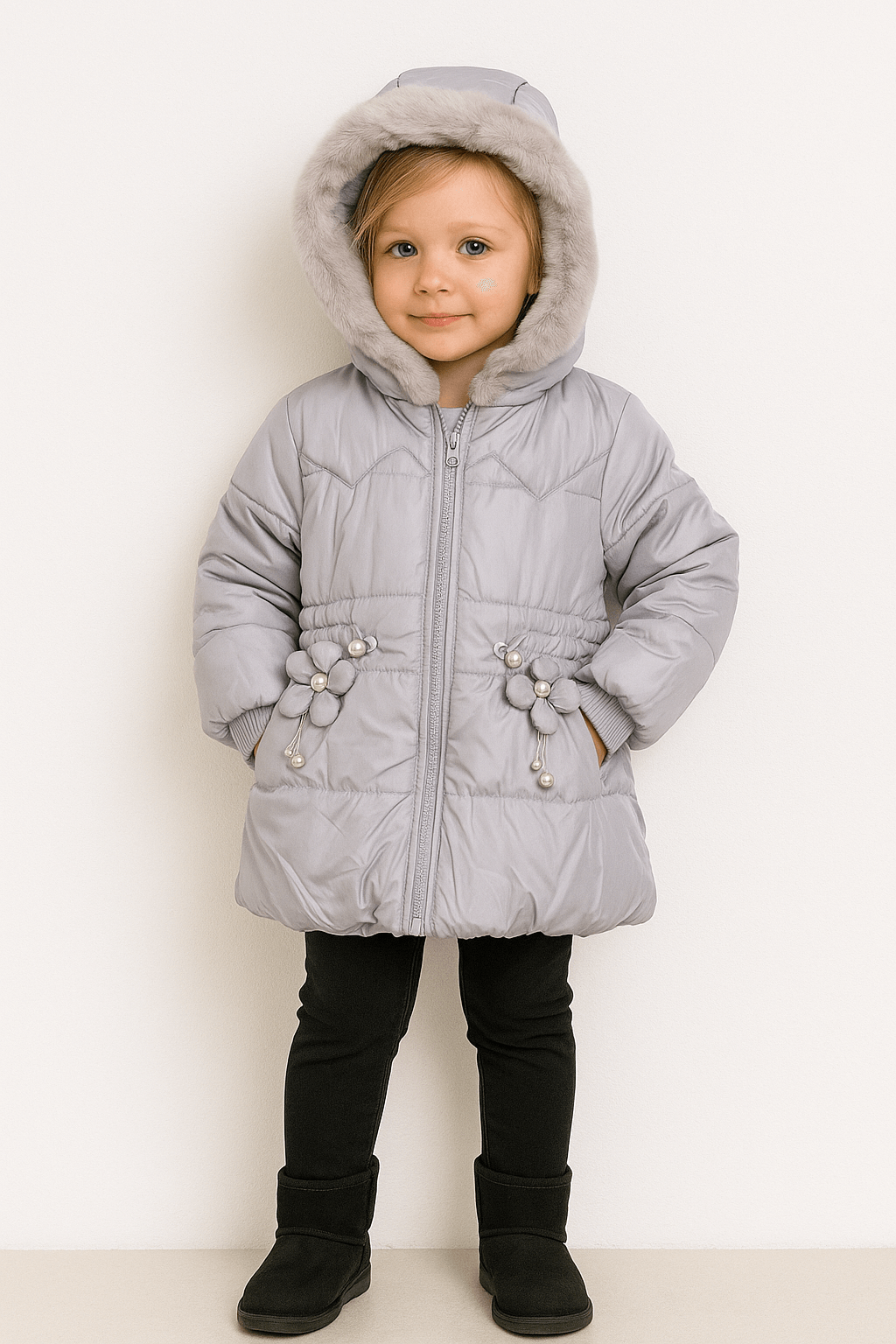 Girl Quilted Jacket KDC 033