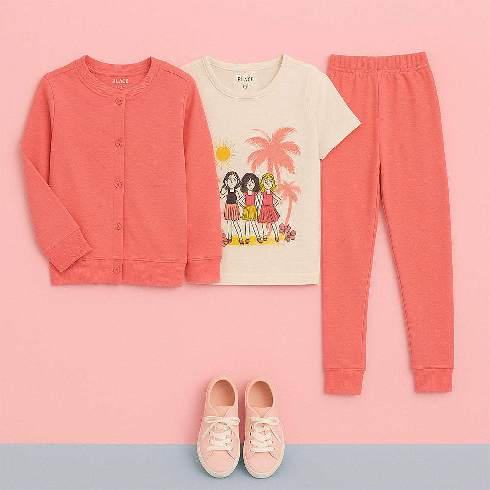 3 Pcs Sweetheart Set