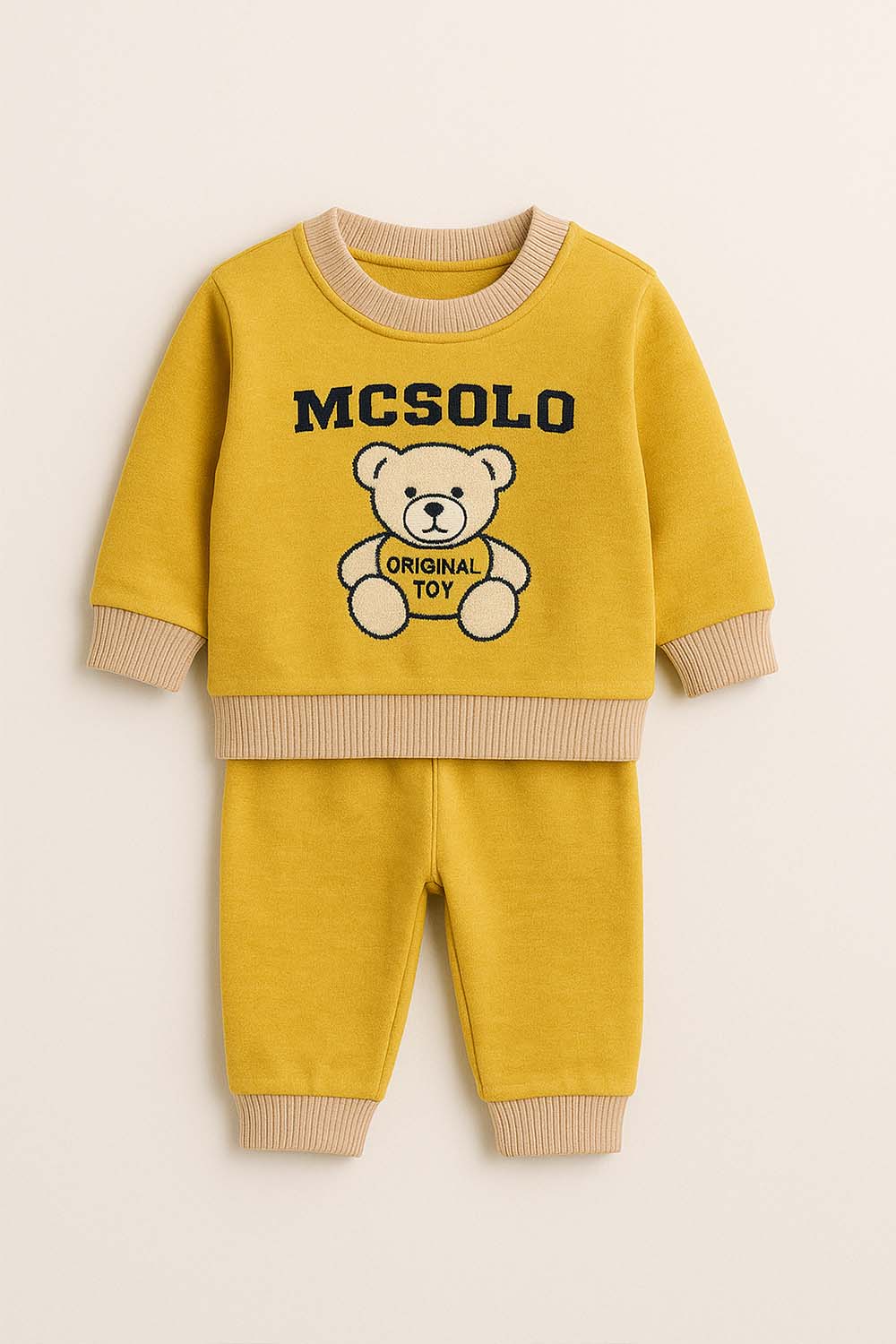 Teddy Bear warm Boy Woolen Sweater & Pajama Set KDC 016