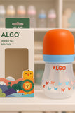 Wide Neck Baby Bottle Custom Bpa Free Food Grade PP Anti Colic Baby Bottle Dark Orange