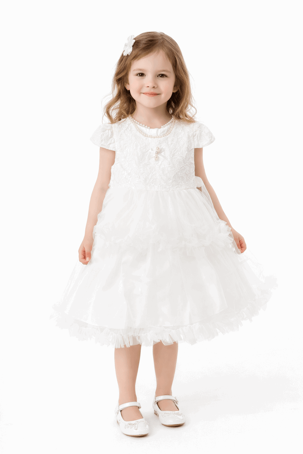 Angel Glow Party Dress - Kiddiesco