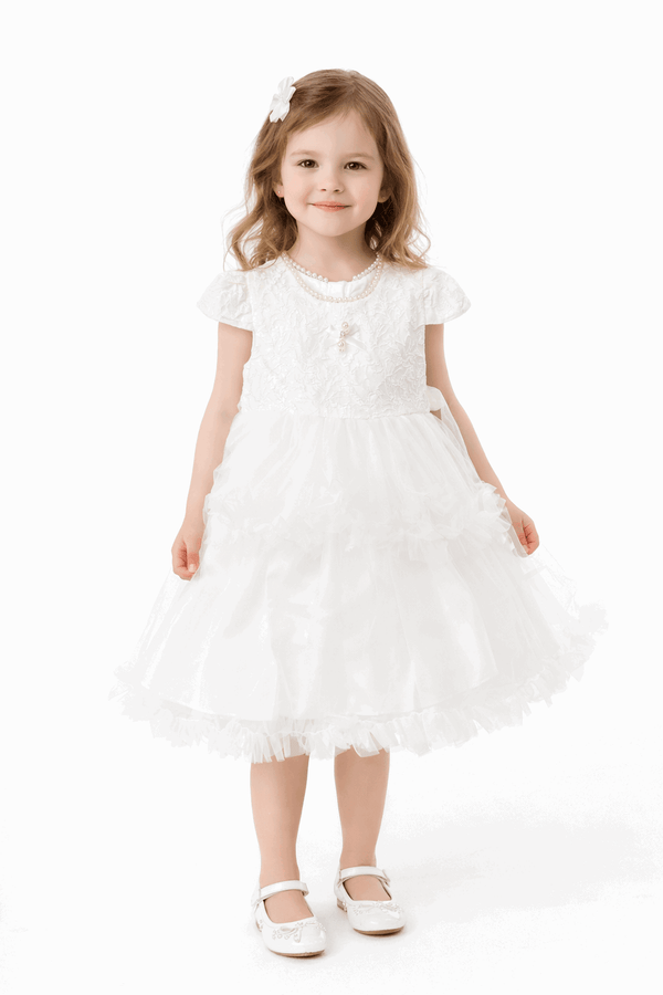 Angel Glow Party Dress - Kiddiesco