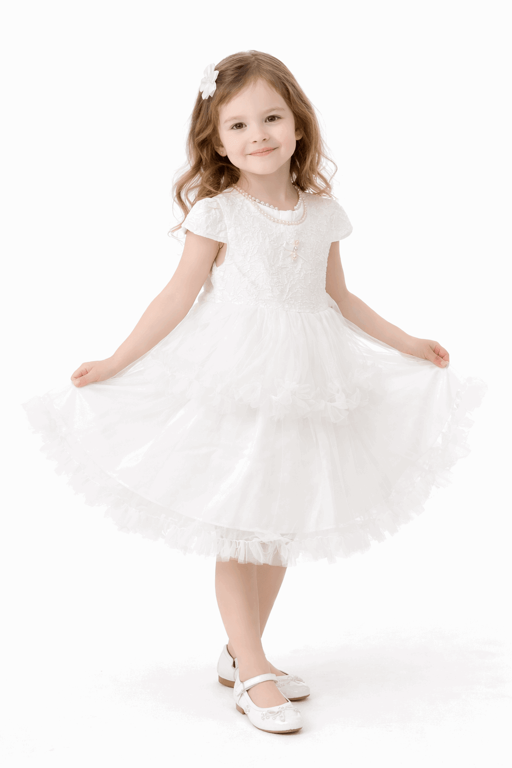 Angel Glow Party Dress - Kiddiesco
