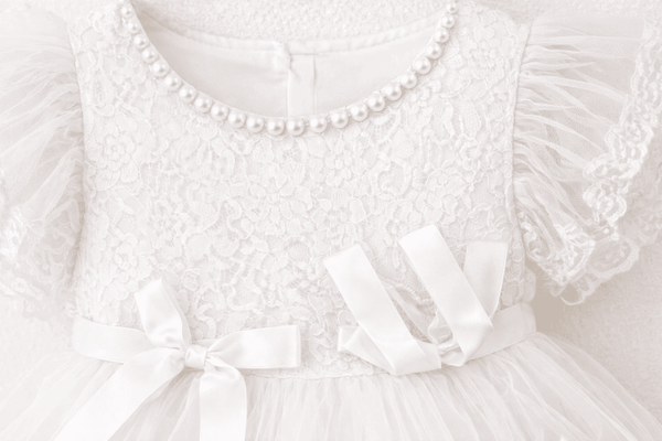 Angel Lace Layered Frock - Kiddiesco