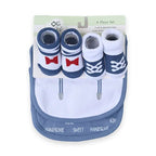 Baby Bibs and Socks Set Pack OF 4 KDS 054 - Kiddiesco