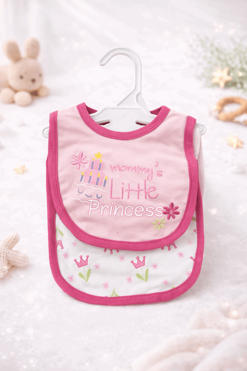 Baby Bibs Pack OF 2 KDS 046 - Kiddiesco Main image