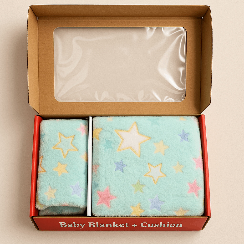 Baby Blanket Plus Cushion KDC 118 - Kiddiesco Main image