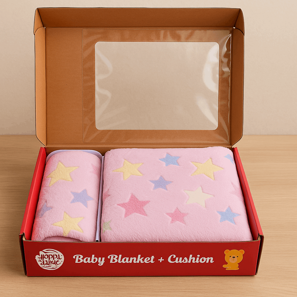 Baby Blanket Plus Cushion KDC 119 - Kiddiesco