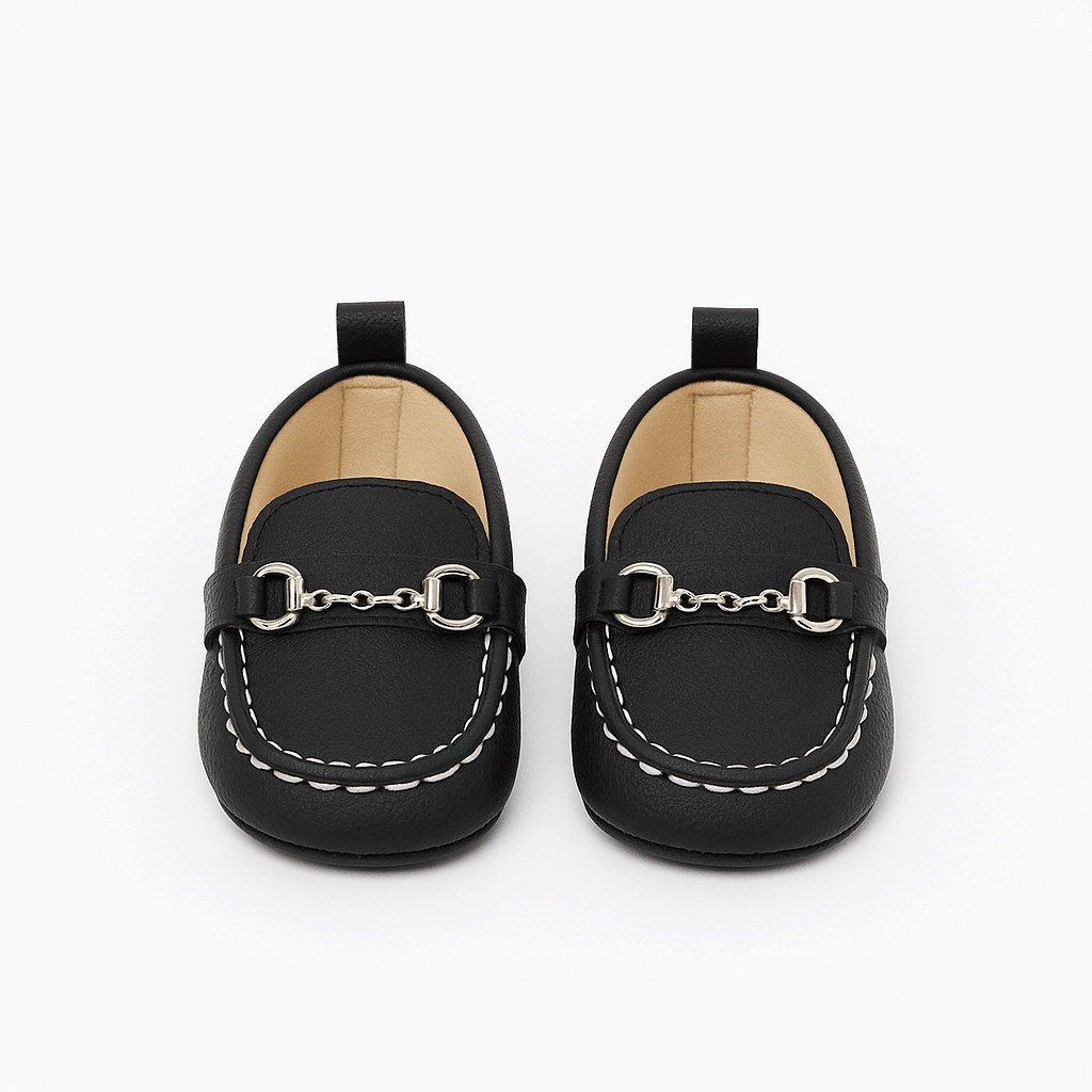 Baby Boy Shoes Black KDS 016 - Kiddiesco Main image