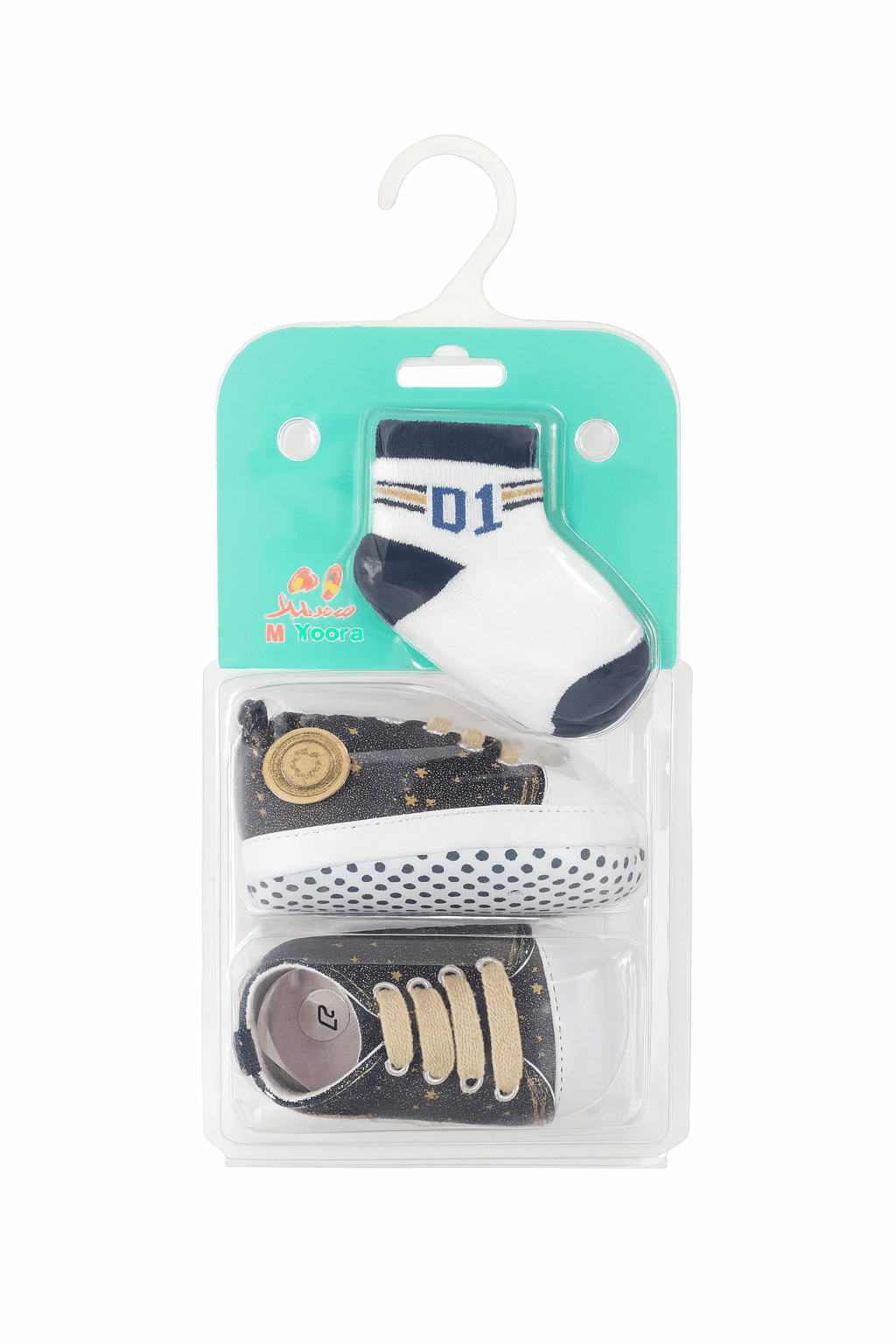 Baby Boy Shoes Black KDS 024 - Kiddiesco