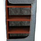 Baby Care Folding Cottage Gray - Kiddiesco