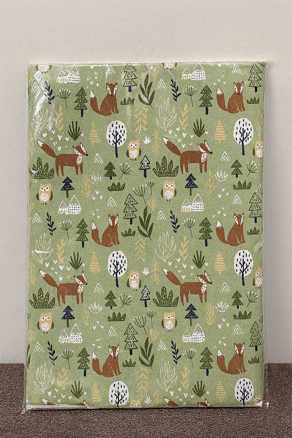 Baby Changing Sheet Fox Grass Wrapper - Kiddiesco