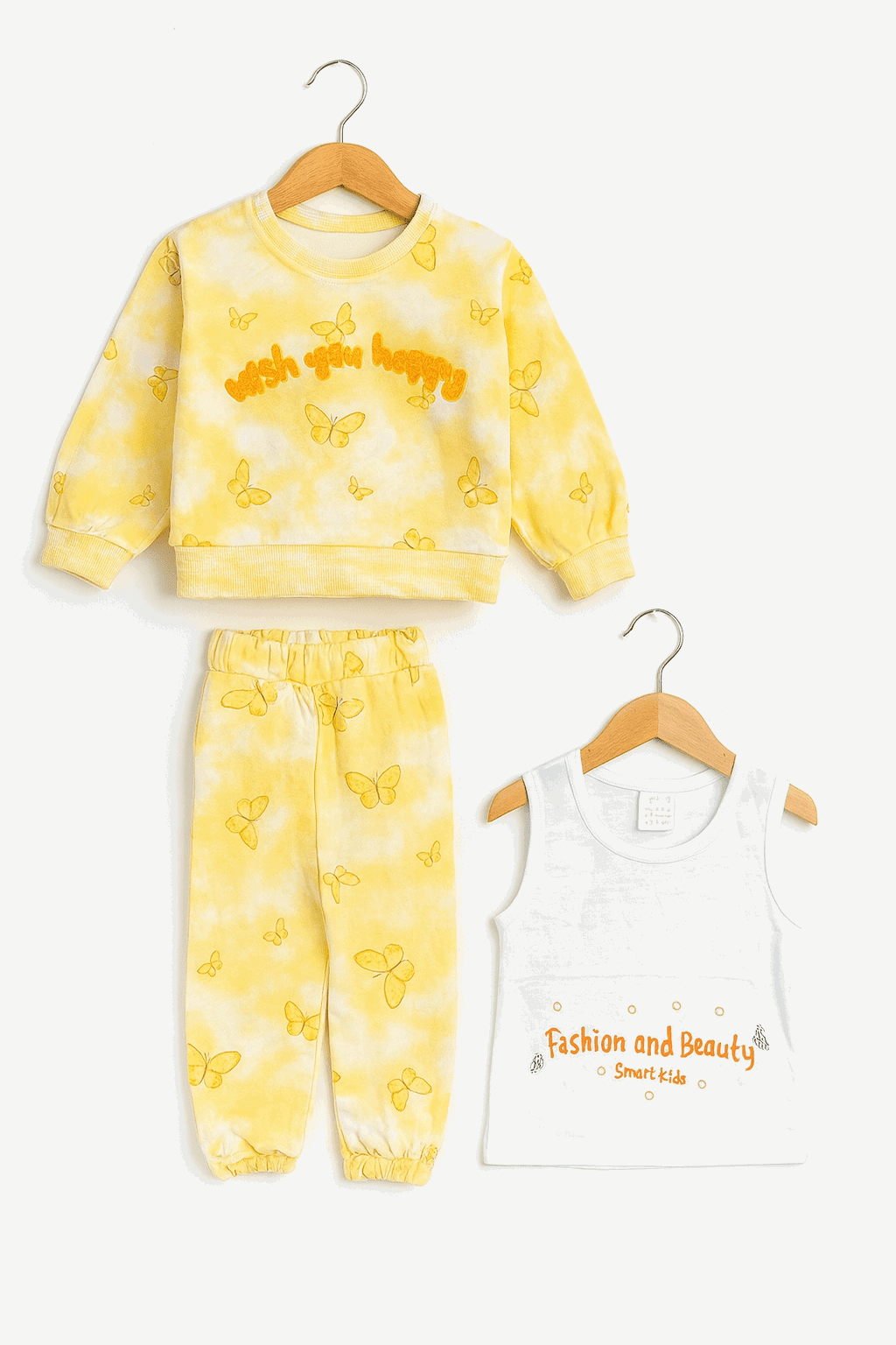 Baby Embroidered Shirt & Pajama Set KDC 049 Secondary image