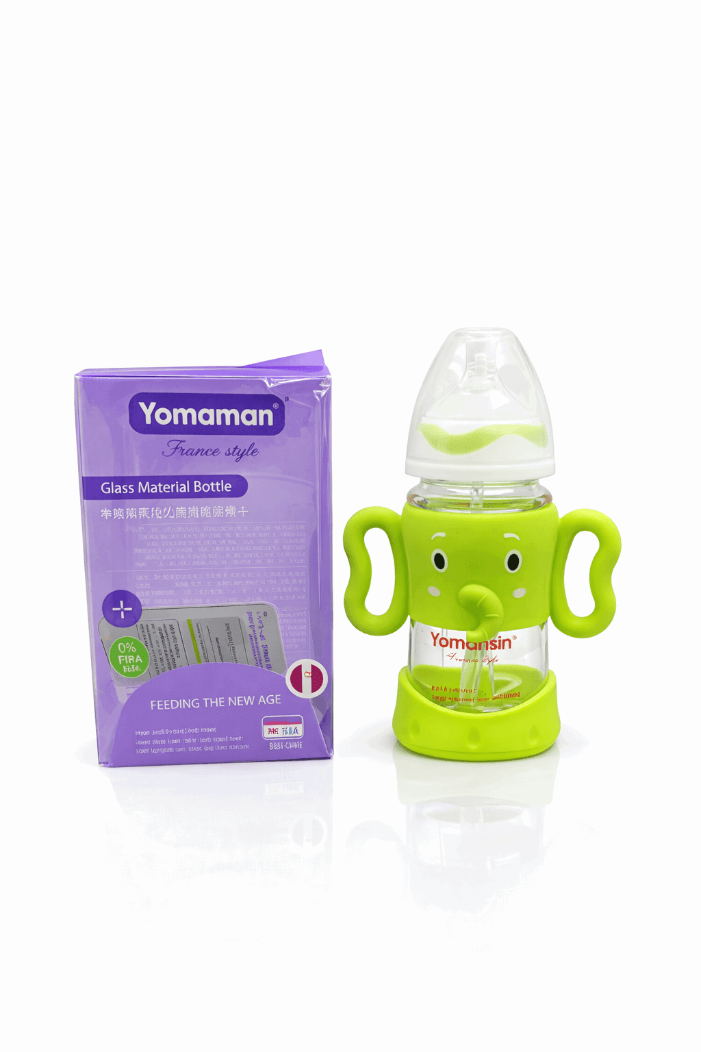 Baby Feeding Glass Bottle KCD 042 - Kiddiesco