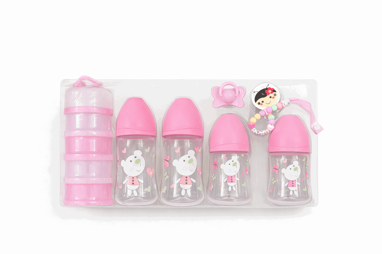 Baby Feeding Starter Set Pack Of 7 KCD 038 - Kiddiesco